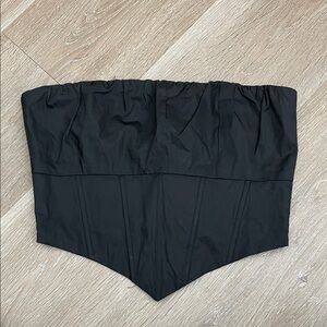 Princess Polly Black Crop Top